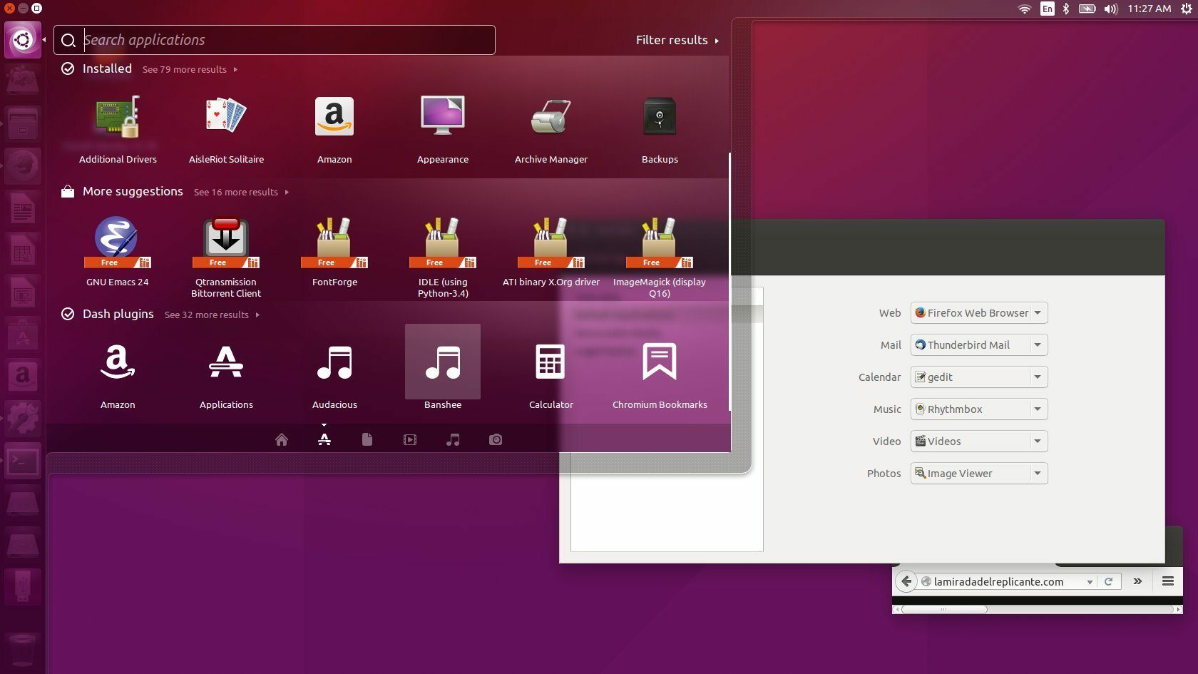 Ubuntu freeware screenshot