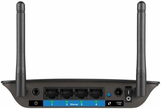 Linksys RE6500 ports