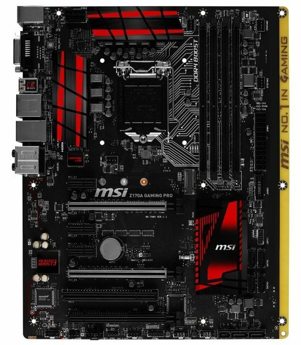 MSI Z170A Gaming Pro