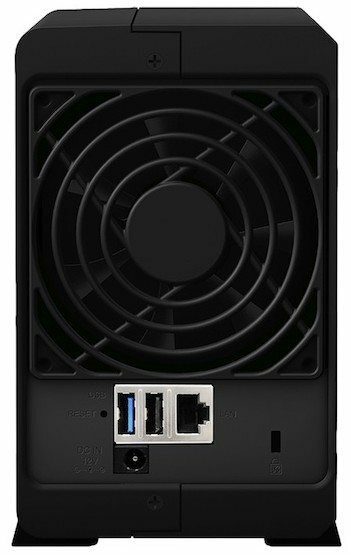 Synology DS216Play rear