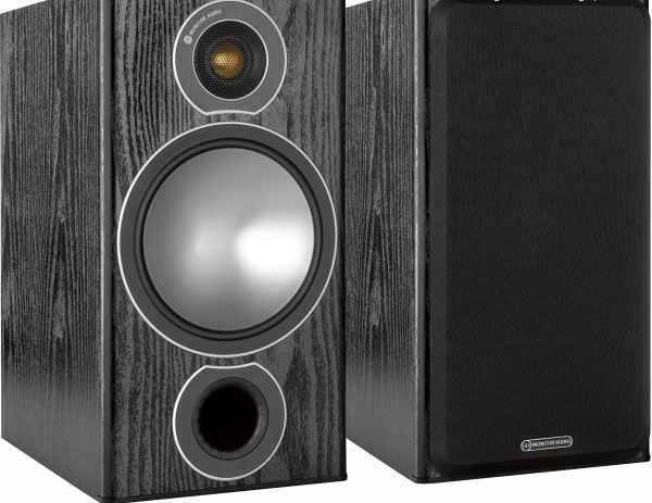 monitor audio bronze 2 black oak