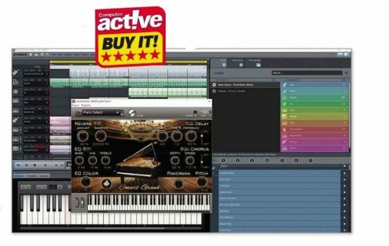 MAGIX Music Maker Make music with loops 2017 Live Edition 