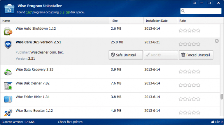 free wise program uninstaller