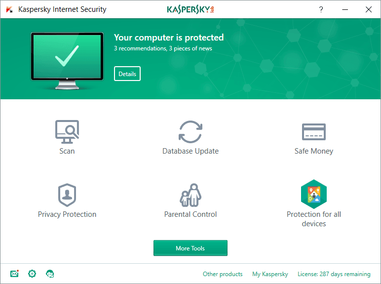 serial key kaspersky internet security 2018