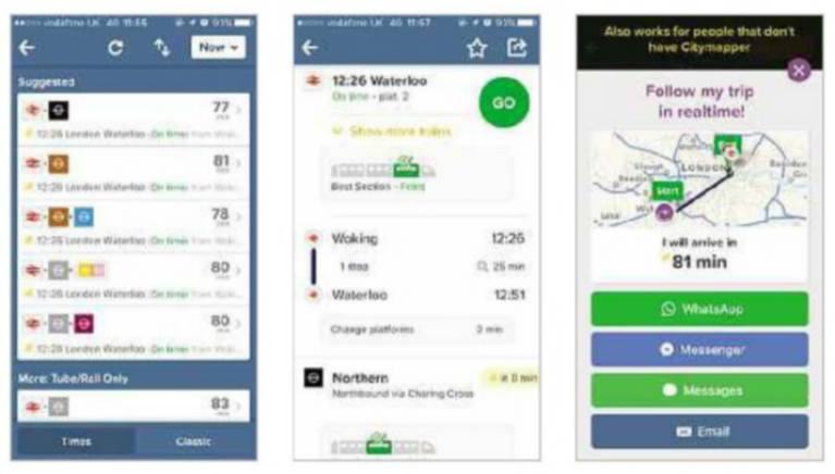 citymapper vs google maps