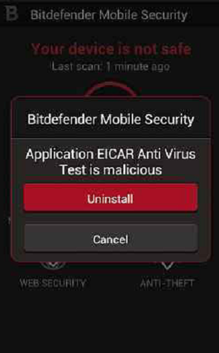 Bitdefender monitors your apps, connection and everything else