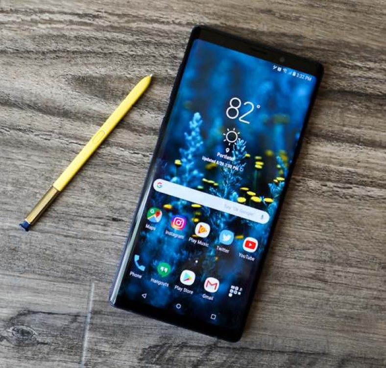 note 9 new screen