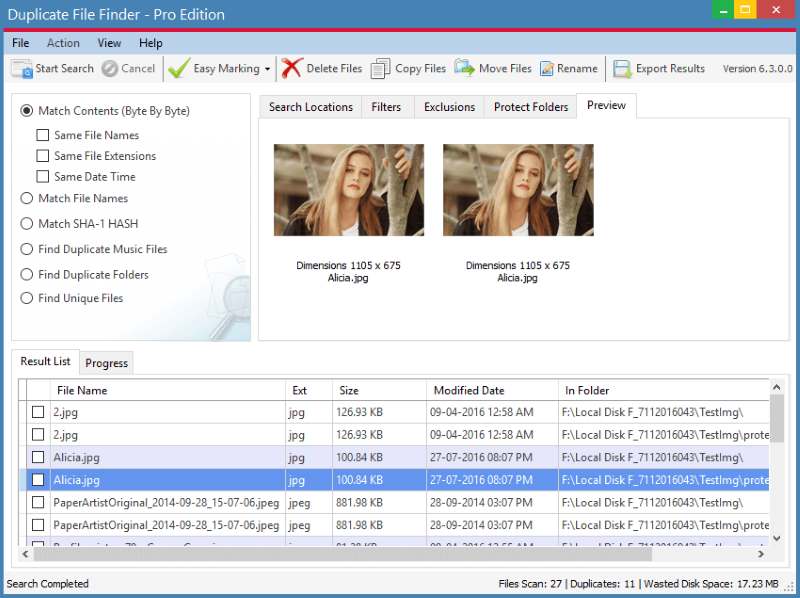 fast duplicate file finder review