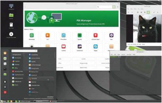 The Linux Mint live CD makes it possible for you to give the distribution a trial run without having to install anything to your PC's hard drive.