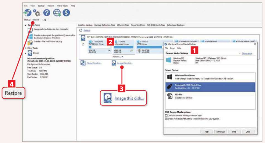 macrium reflect google drive