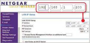 Give your spare router an IP address that matches your existing network