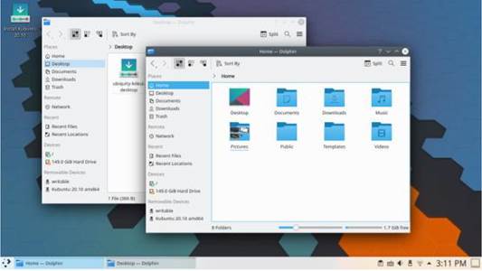 Kubuntu 20.10 Review