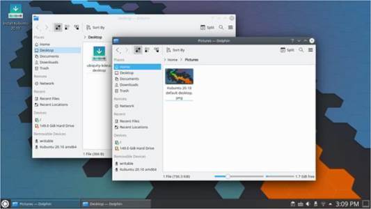 Kubuntu 20.10 Review