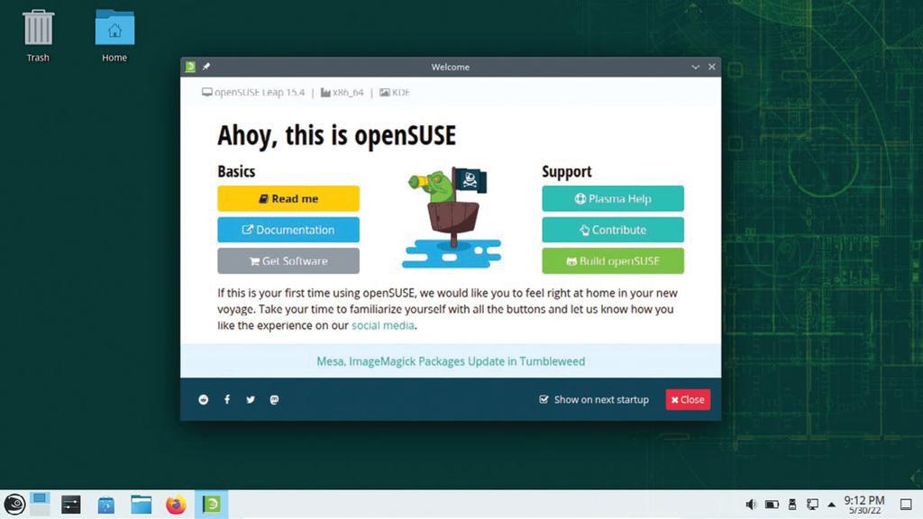 OpenSUSE 15.4 Review