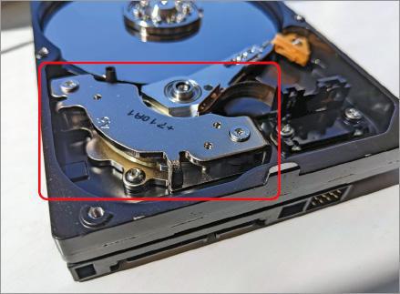 Destroy an old hard drive