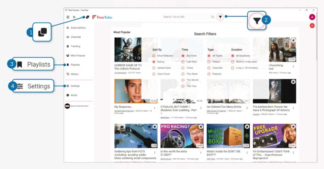 FreeTube: The Open Source Player for Linux