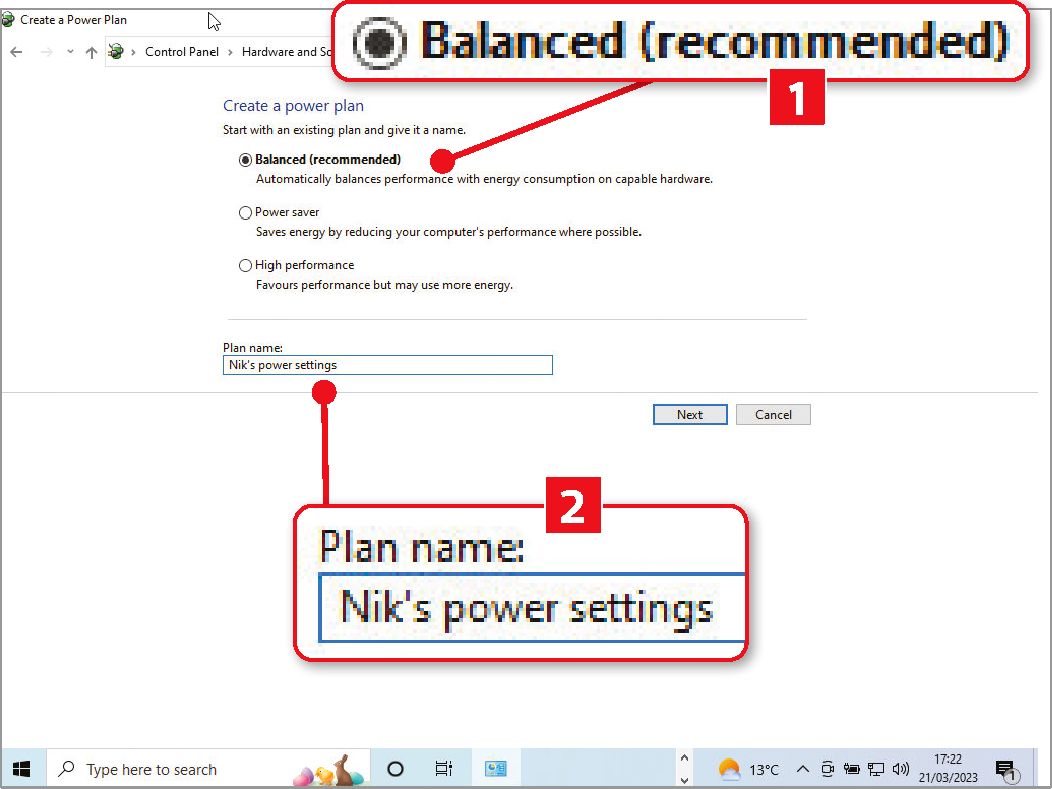 How to Cut your power consumption using Windows settings