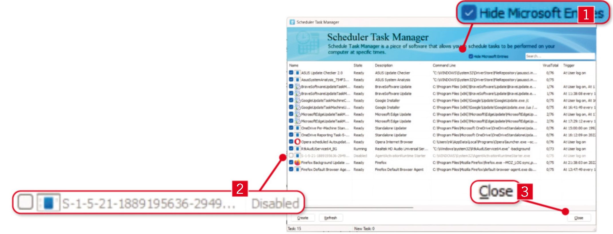 Wipe junk files using a USB stick