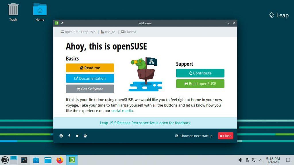 OpenSUSE 15-5 Review