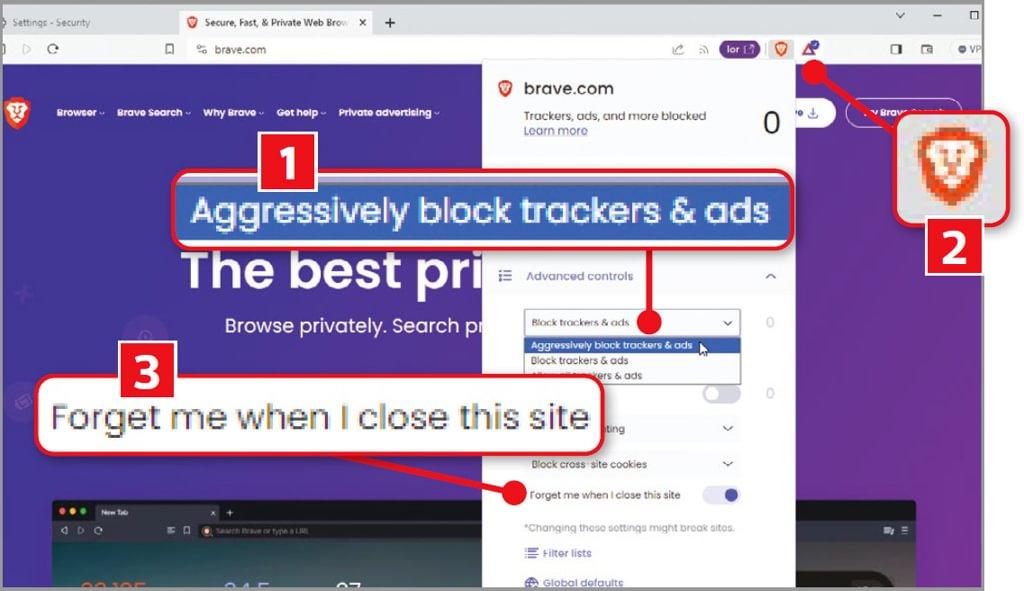 STOP USING BROWSERS THAT TRACK YOU