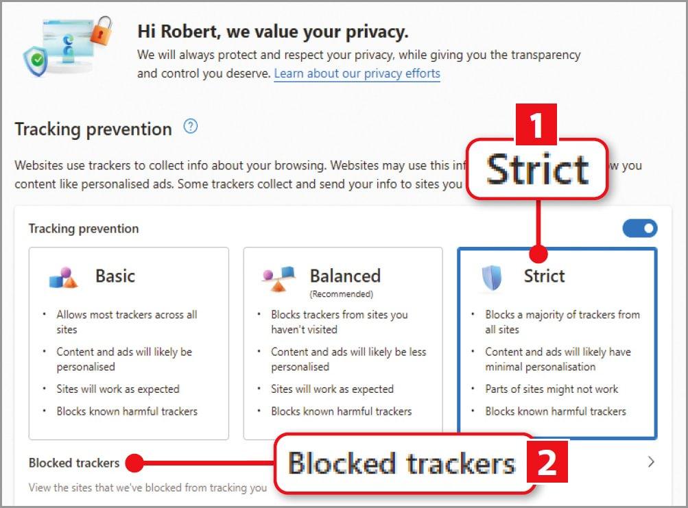 STOP USING BROWSERS THAT TRACK YOU
