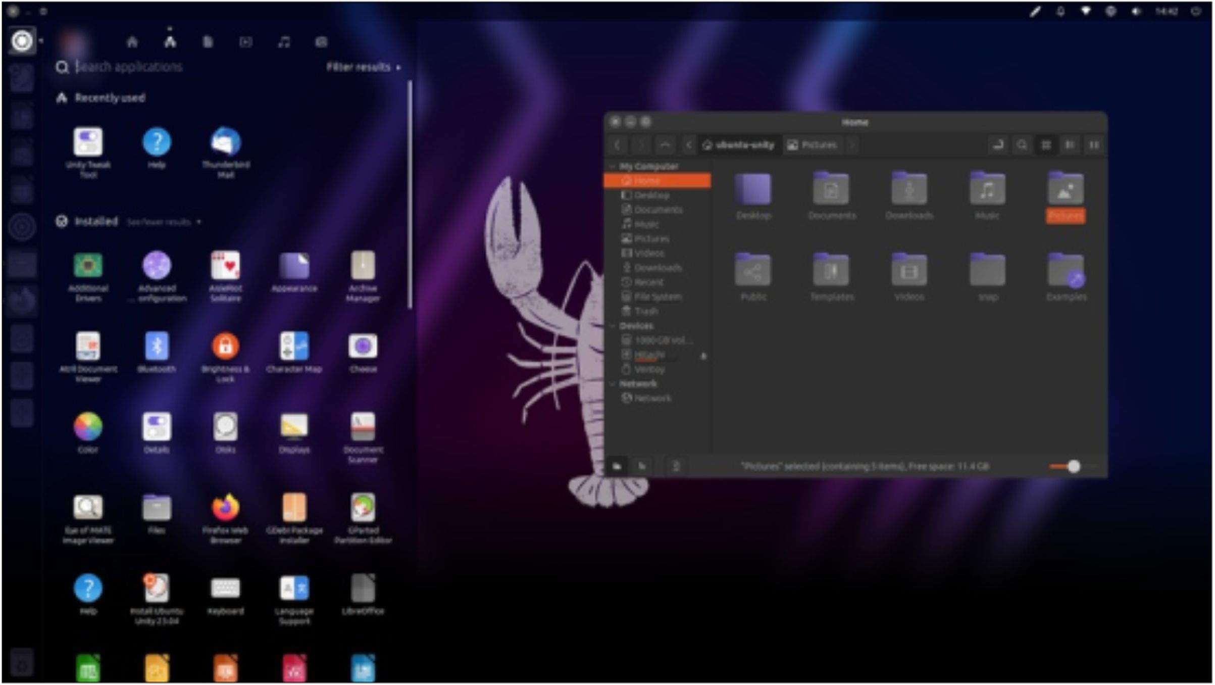 Ubuntu Unity 23-04 Review
