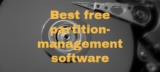 Best free partition-management software