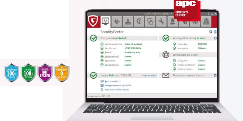 G DATA TOTAL SECURITY Review