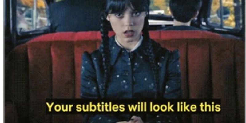 How to make subtitles bigger in netflix